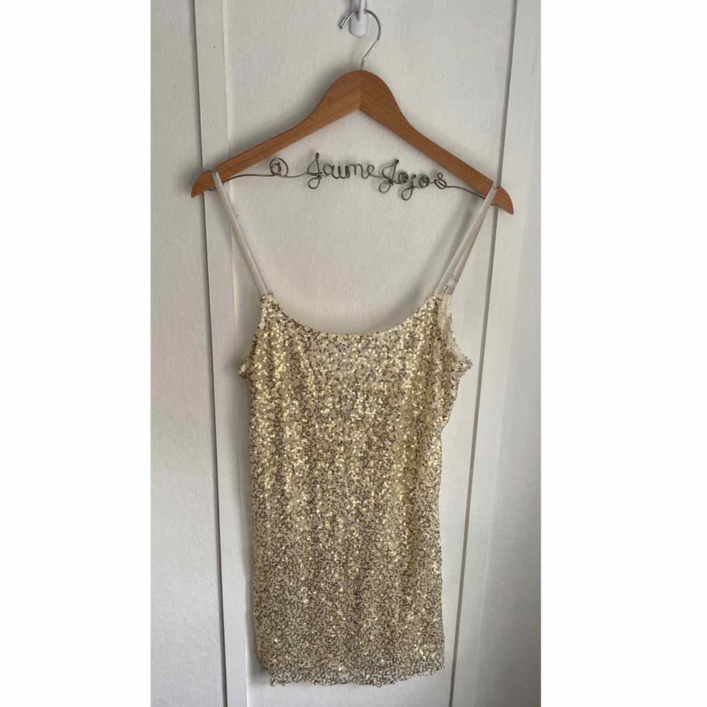 Free People Intimately Sequin Mesh Slip Dress - Picture 3 of 7